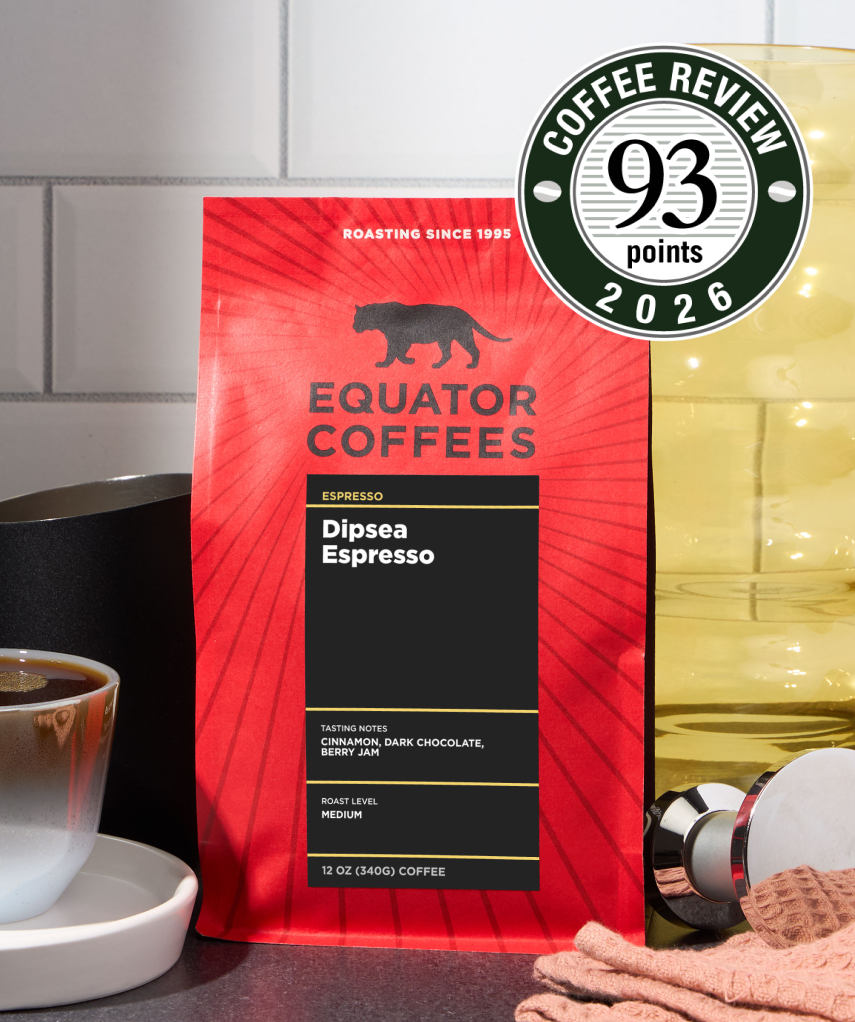 Dipsea Espresso | 93 points on Coffee Review | Equator Coffees