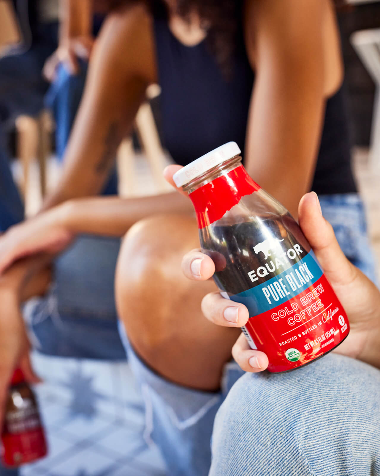 Opening up a Pure Black Organic Cold Brew during a weekend hangout | Equator Coffees