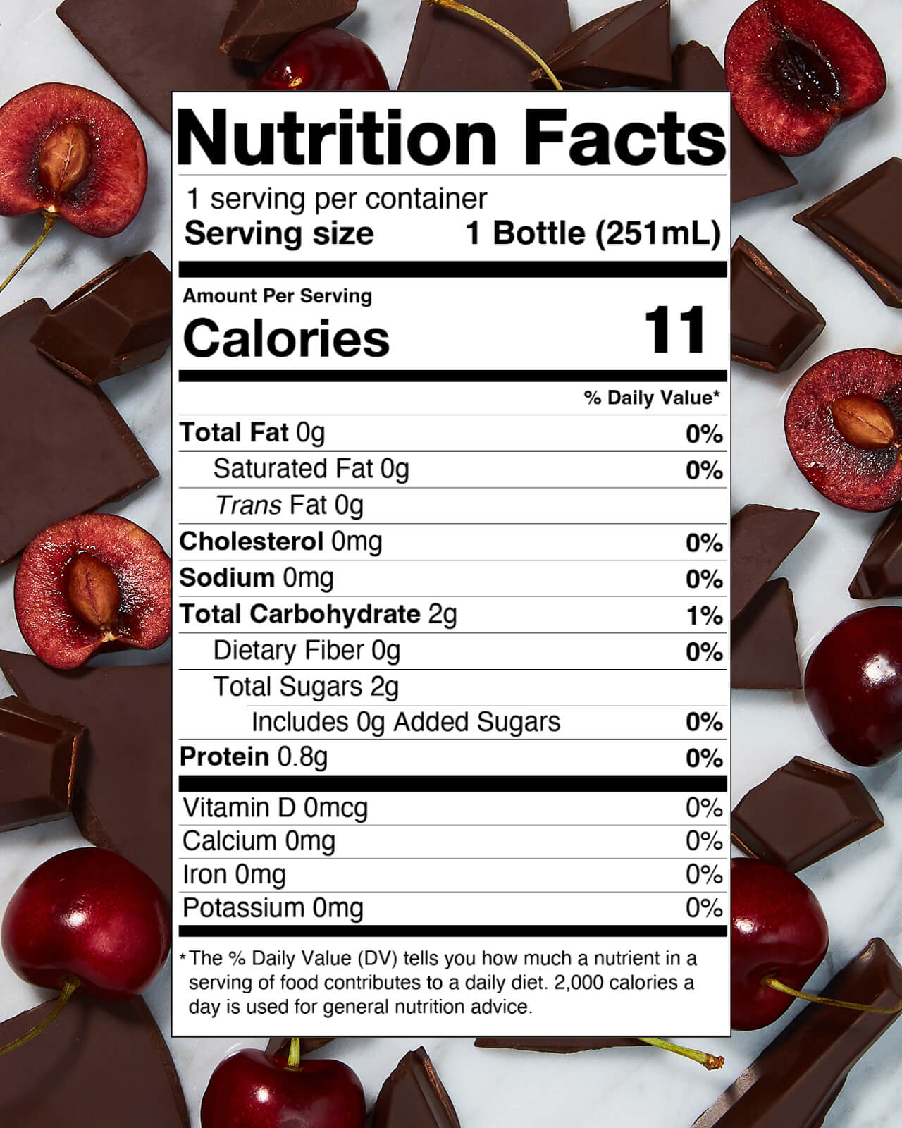 Pure Black Organic Cold Brew 8.5oz | Nutrition Facts | Equator Coffees
