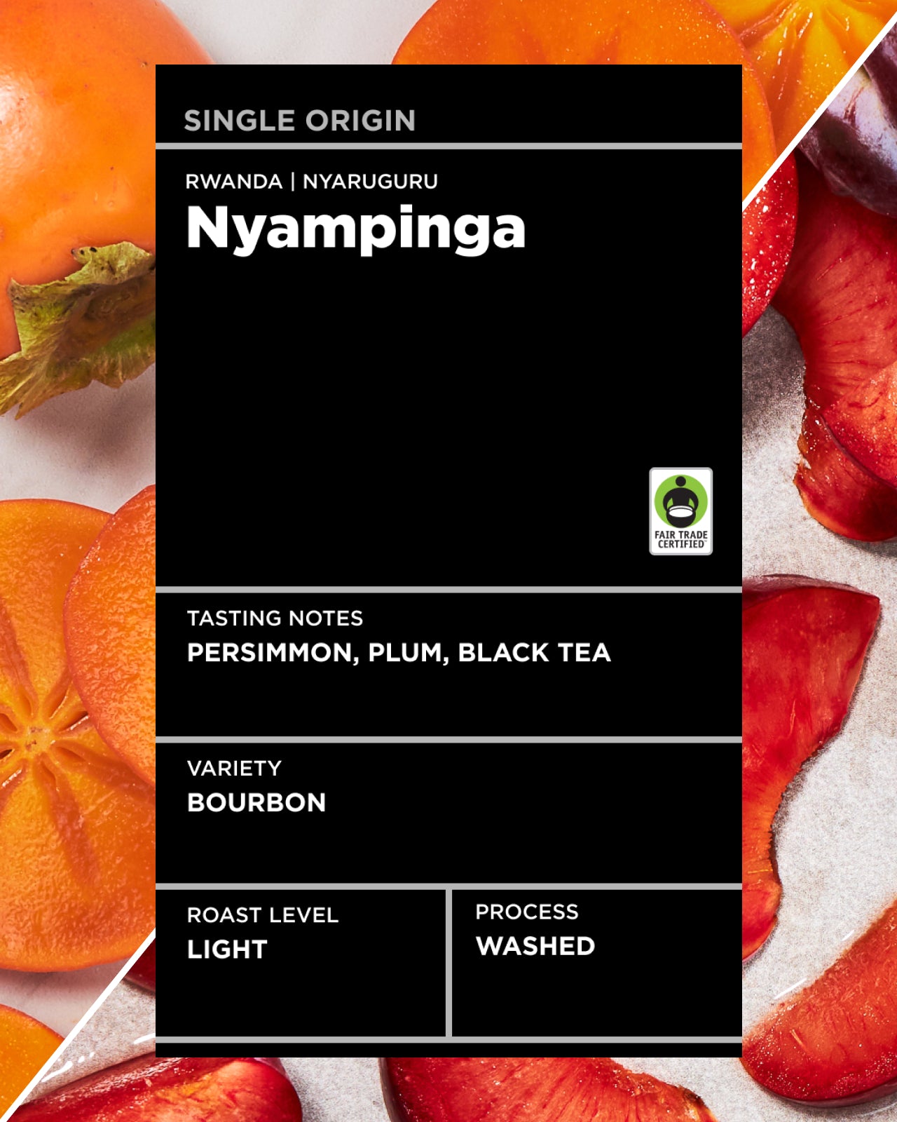 Rwanda Nyampinga | Single origin light roast coffee | Equator Coffees