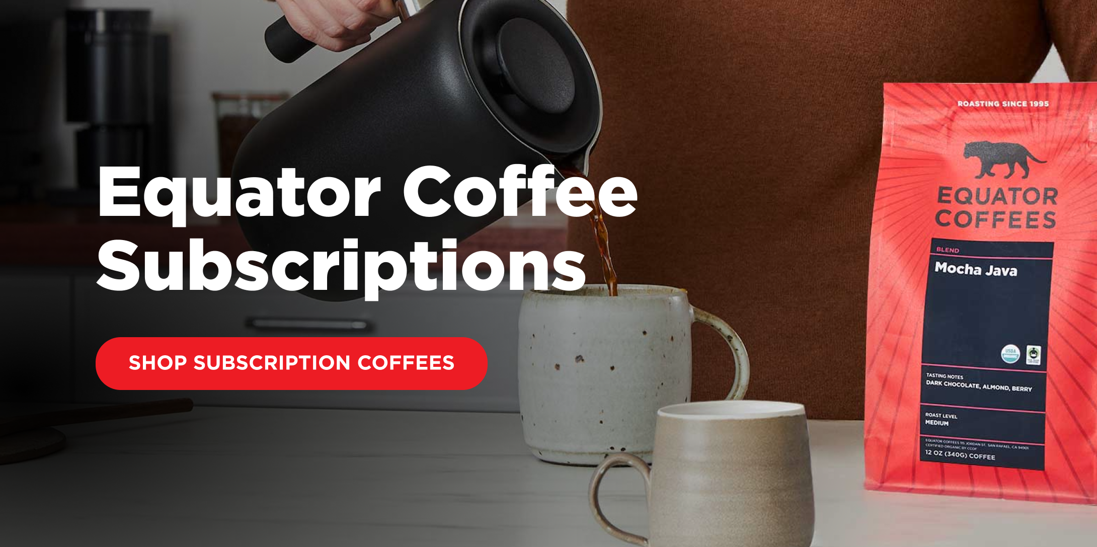 Equator Coffee Subscriptions | Navigation Banner | Equator Coffees