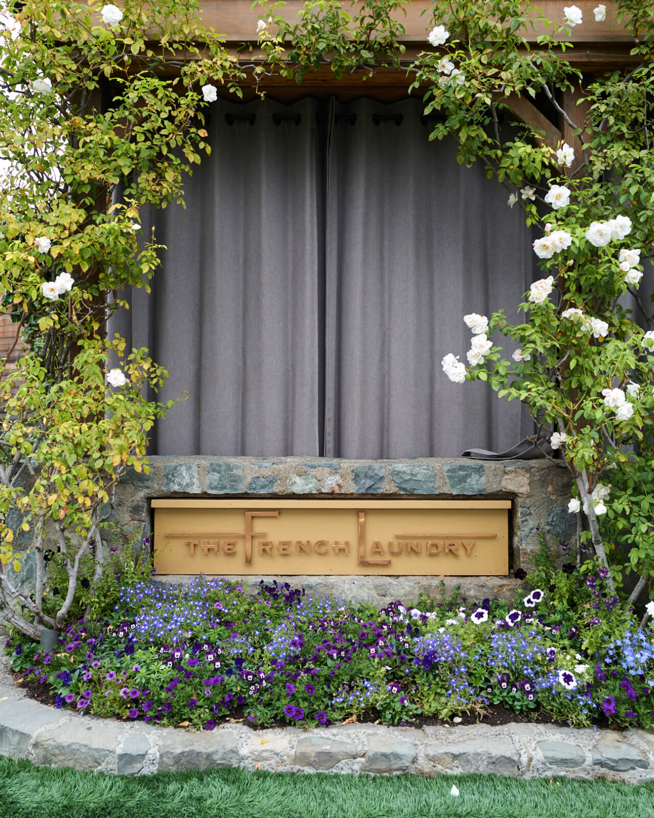 Welcome sign at The French Laundry restaurant in Yountville, California | Equator Coffees