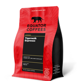 Tigerwalk Espresso | Medium Roast Espresso | 12oz Bag of Whole Bean Espresso | Equator Coffees